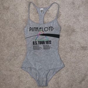 Grey “Pink Floyd US World Tour” Bodysuit